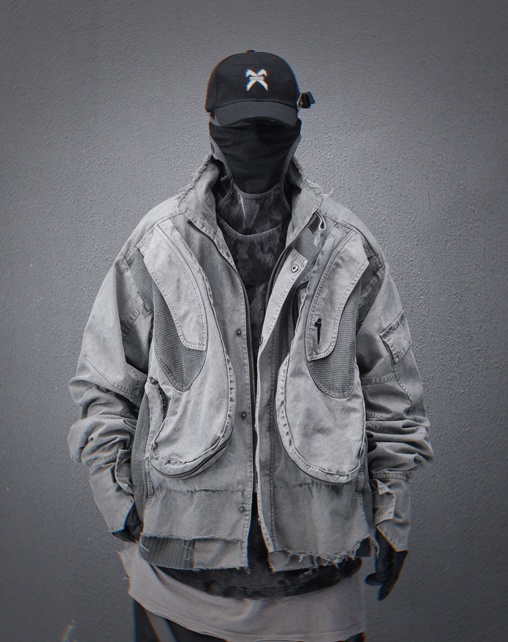 HiJ41 Grey Cyber IX Jacket Niepce