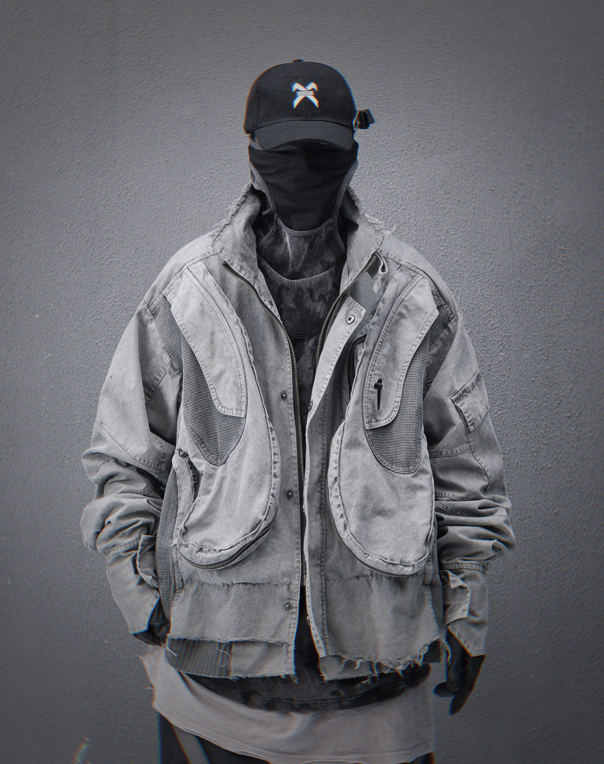 HiJ41 Grey Cyber IX Jacket Niepce