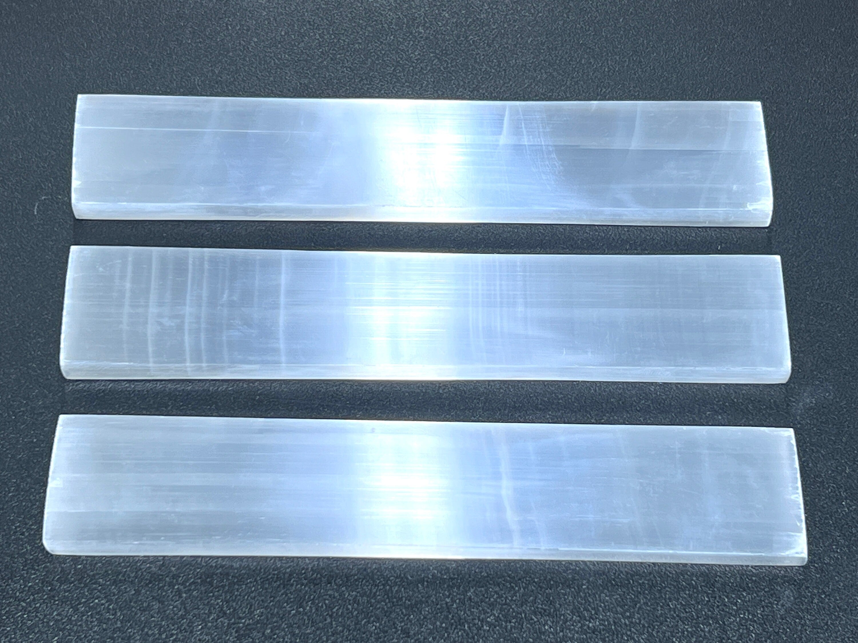 Selenite Crystal Bars Sticks (7-8 Inches) Gemstone Decor Carving Supply Wholesale Amazing Crystals