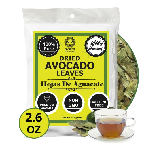 Akshit Premium Dried Avocado Leaves, Hojas De Aguacate - 2.6 oz Akshit