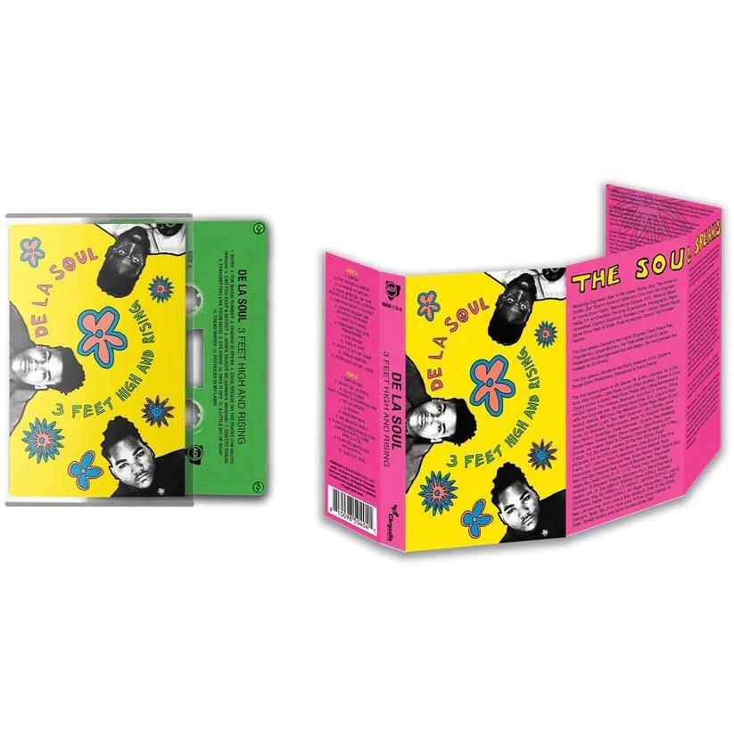 De La Soul - 3 Feet High And Rising - Green [Explicit Content] (Cassette) | Love Vinyl Records