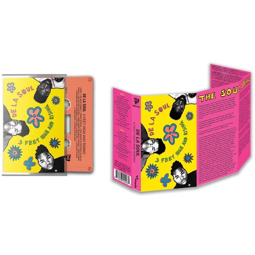 De La Soul - 3 Feet High And Rising - Orange [Explicit Content] (Cassette) | Love Vinyl Records