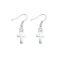Decorative Silver Cross Earrings The Awareness Company
