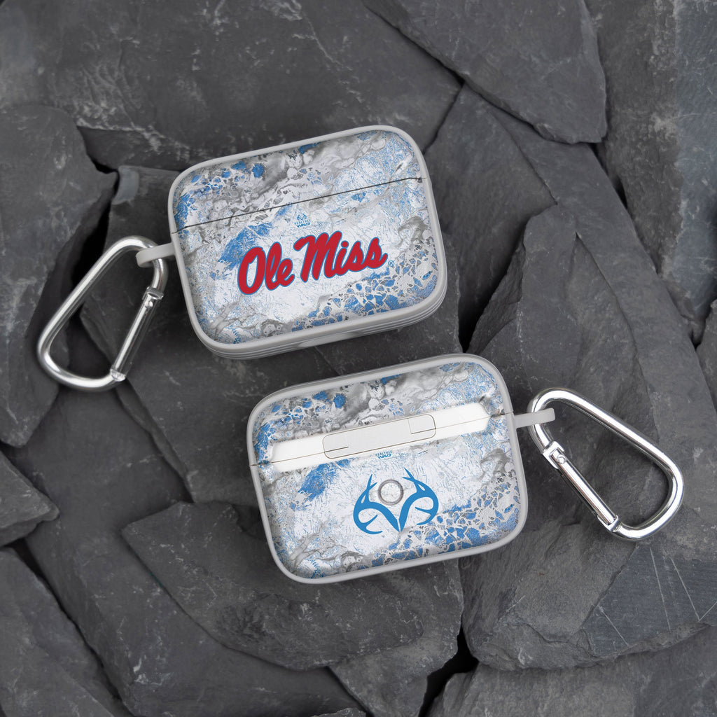 Mississippi Ole Miss Realtree HDX Apple AirPods Pro 1 & 2 Case Cover Affinity Bands