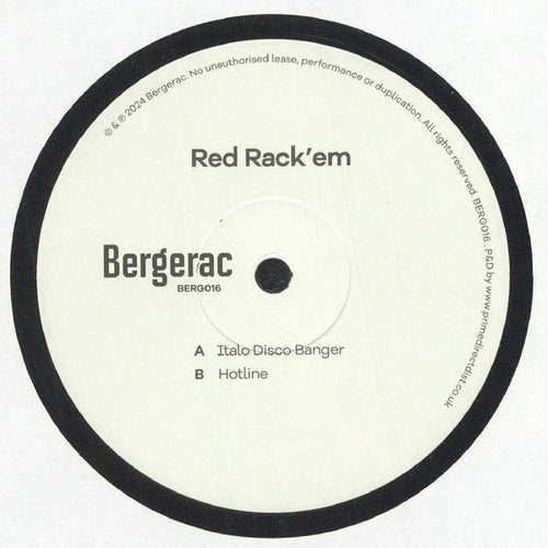 Red Rack'Em - Italo Disco Banger | Mint (M) Generic Love Vinyl Records