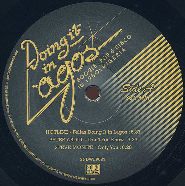 Various - Doing It In Lagos (Boogie, Pop & Disco In 1980s Nigeria) (3LP) | Mint (M) Excellent (EX) Love Vinyl Records
