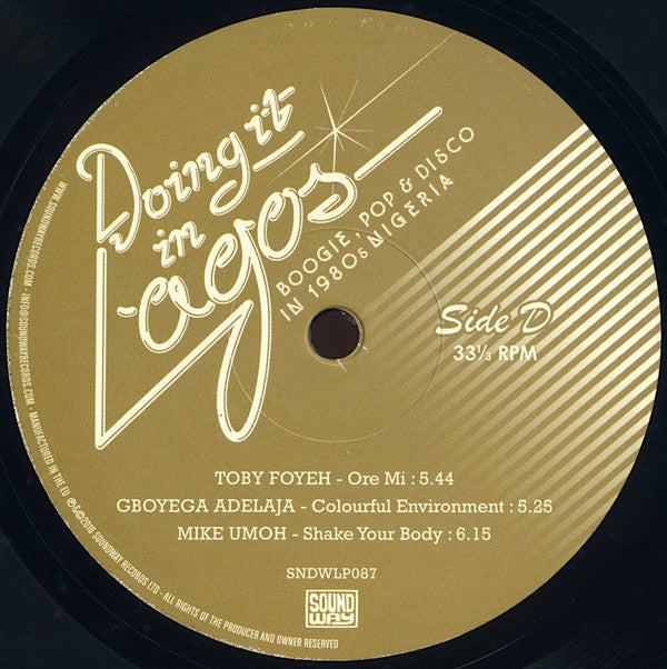Various - Doing It In Lagos (Boogie, Pop & Disco In 1980s Nigeria) (3LP) | Mint (M) Excellent (EX) Love Vinyl Records