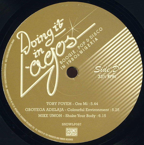 Various - Doing It In Lagos (Boogie, Pop & Disco In 1980s Nigeria) (3LP) | Mint (M) Excellent (EX) Love Vinyl Records