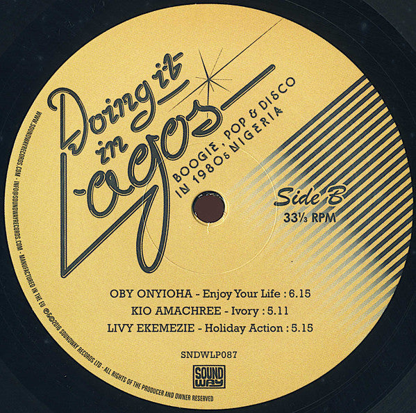 Various - Doing It In Lagos (Boogie, Pop & Disco In 1980s Nigeria) (3LP) | Mint (M) Excellent (EX) Love Vinyl Records