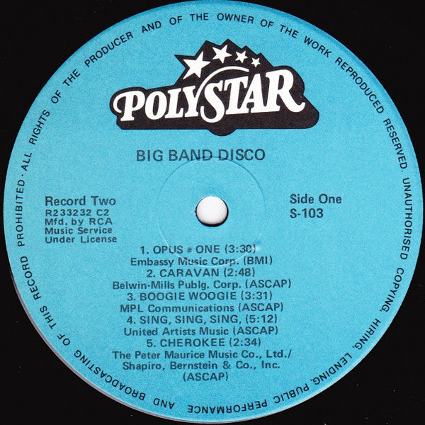 Chattanooga Disco Band - Big Band Disco *SEALED* | Mint (M) Mint (M) Love Vinyl Records