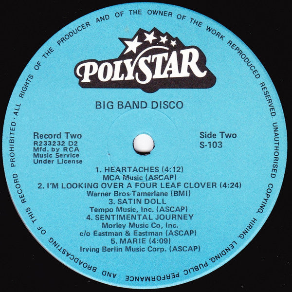 Chattanooga Disco Band - Big Band Disco *SEALED* | Mint (M) Mint (M) Love Vinyl Records