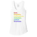 'Kindness is' Pride Racerback Kind Cotton