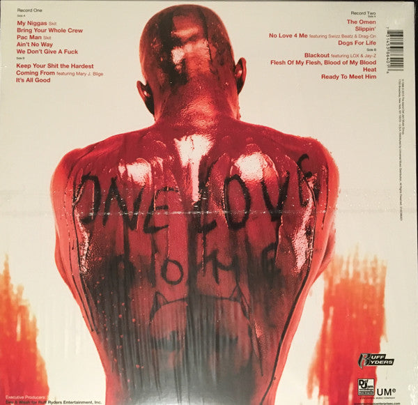 DMX Flesh Of My Flesh Blood Of My Blood Ruff Ryders, Def Jam Recordings 2xLP, Album, RE, S/Edition, Blo Mint (M) Mint (M) Love Vinyl Records
