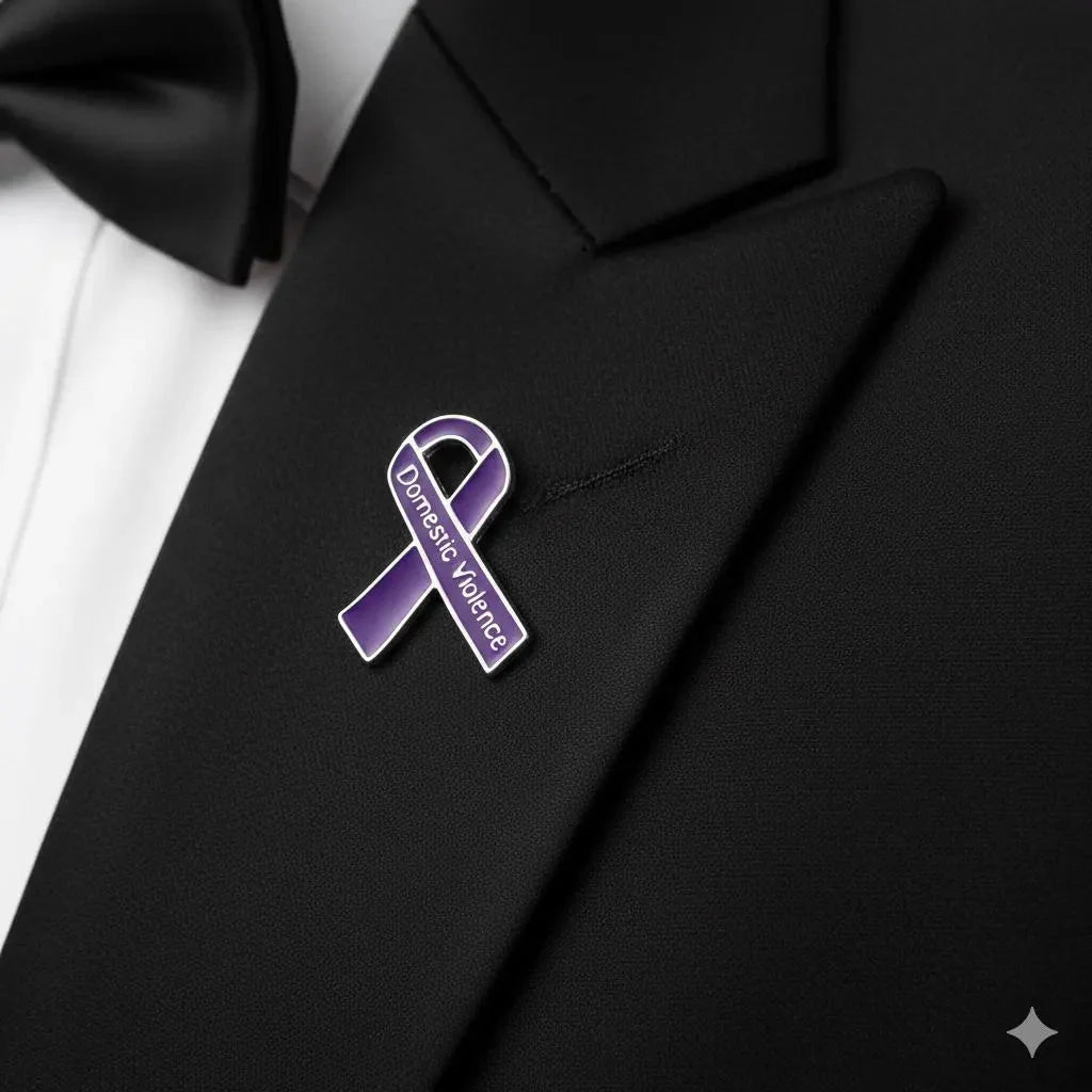 Domestic Violence Awareness Ribbon Pins The Awareness Company