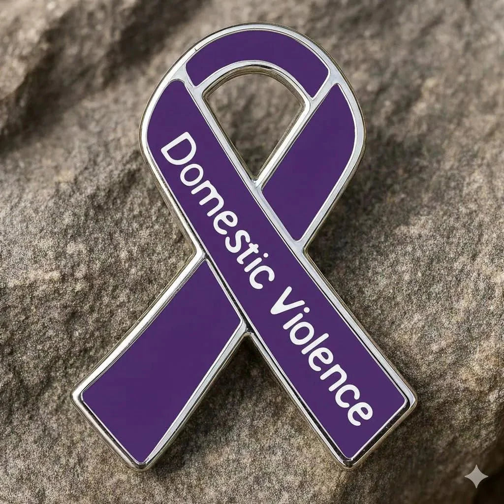 Domestic Violence Awareness Ribbon Pins The Awareness Company