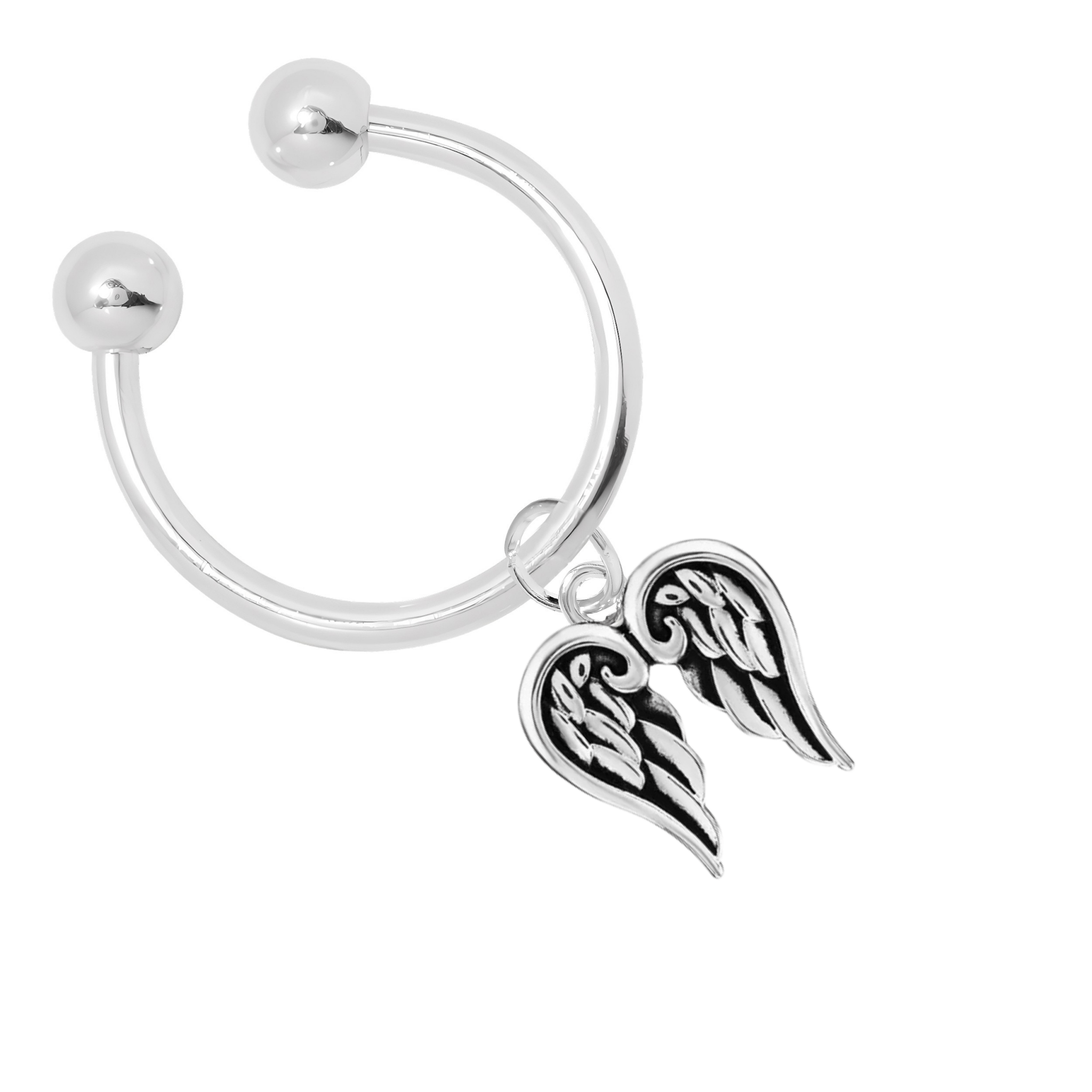 Double Angel Wings Religious Key Chains The Awareness Company