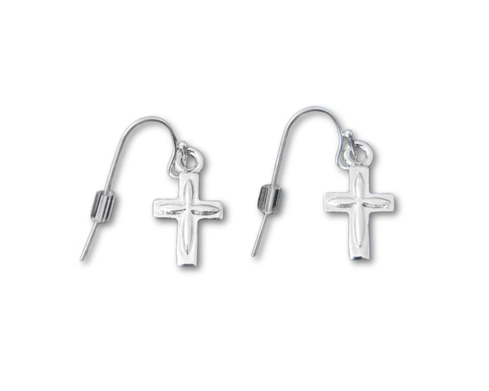 Double Cross Earrings The Awareness Company