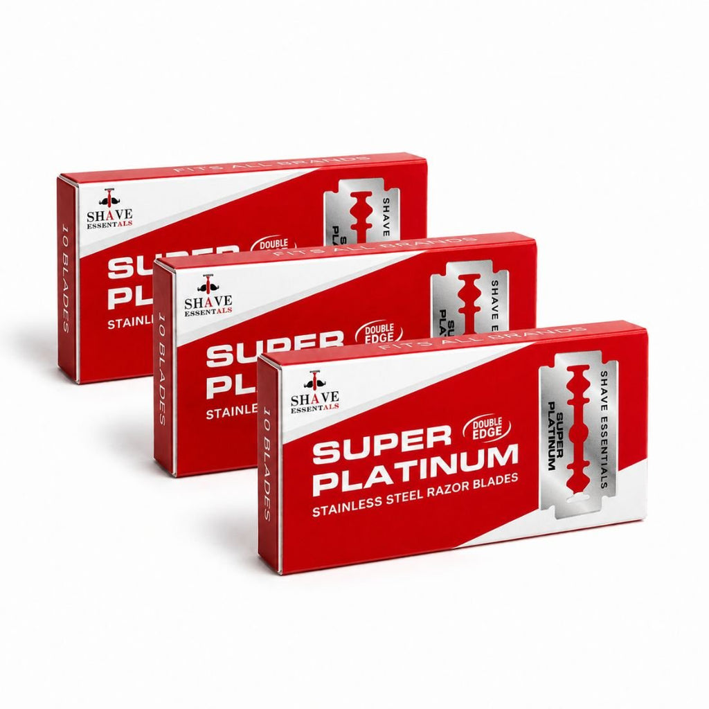 Double-Sided Safety Razor Blades Shave Essentials