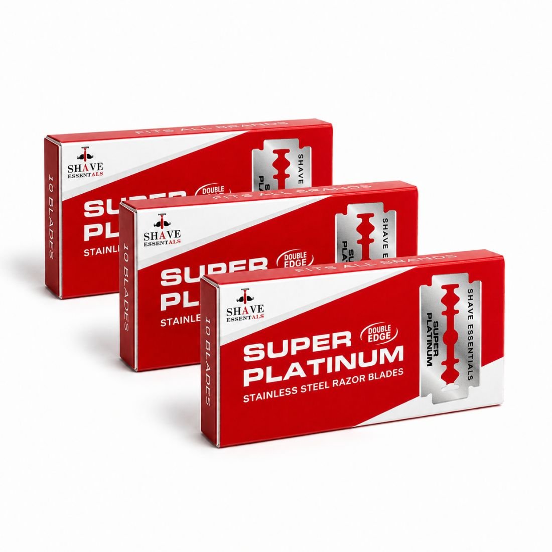 Double-Sided Safety Razor Blades Shave Essentials