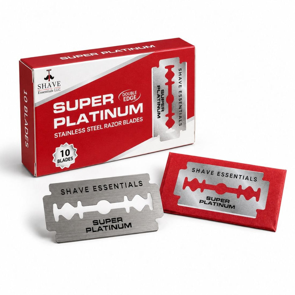 Double-Sided Safety Razor Blades Shave Essentials