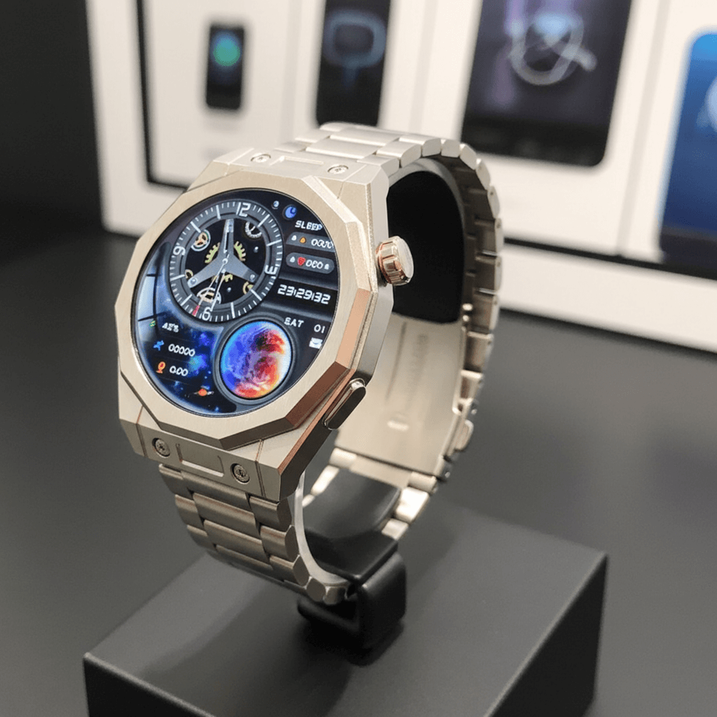 Octagon Men's Smartwatch – Collector-Grade Tech | Dapr Watches Dapr Watches