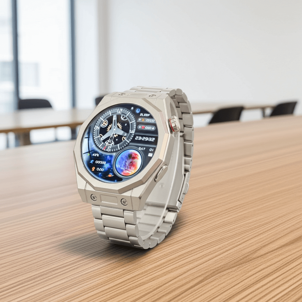 Octagon Men's Smartwatch – Collector-Grade Tech | Dapr Watches Dapr Watches
