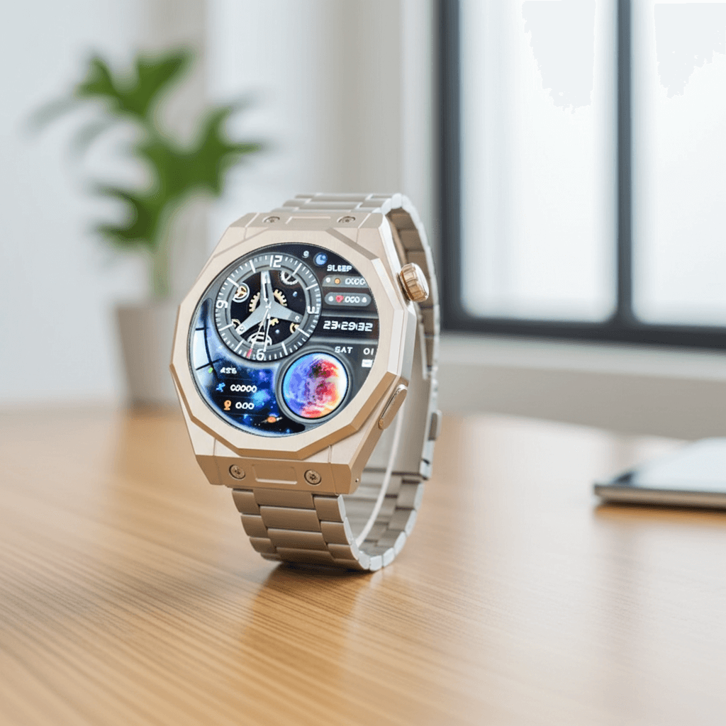 Octagon Men's Smartwatch – Collector-Grade Tech | Dapr Watches Dapr Watches