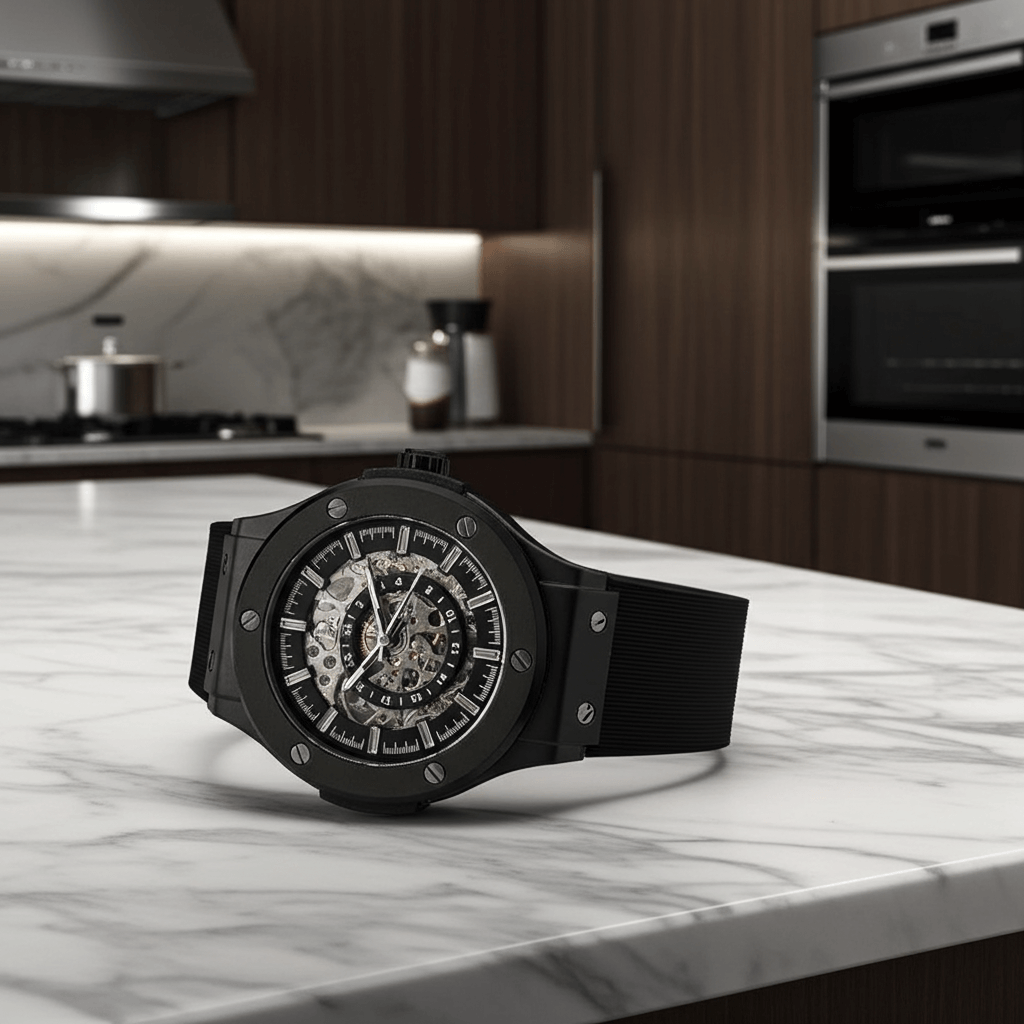 Skeleton Automatic Luxury Watch - The 199 Gunmetal Dapr Watches