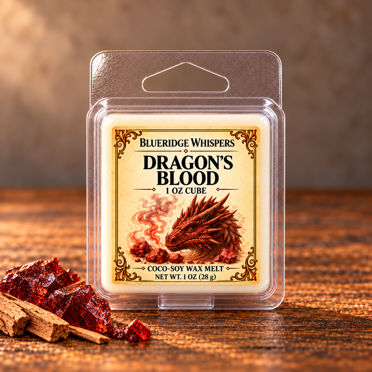 Dragons Blood Wax Melts Blue Ridge Whispers