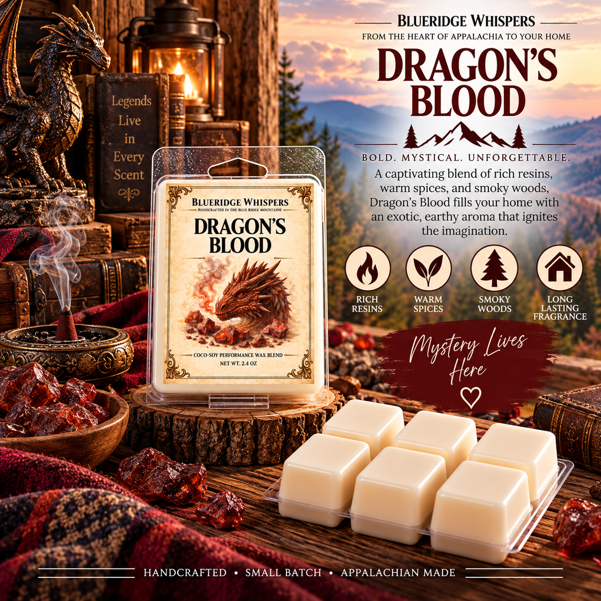 Dragons Blood Blue Ridge Whispers
