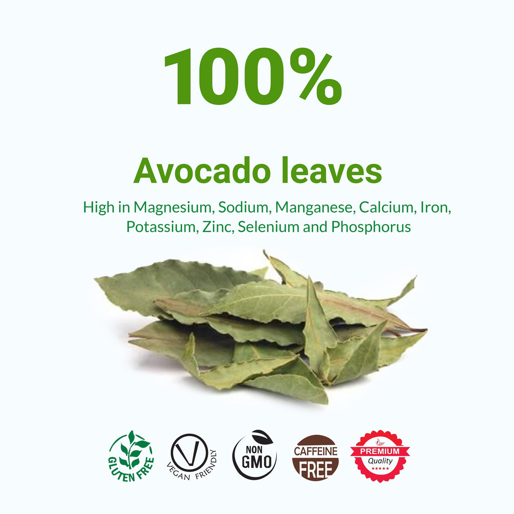 Dried Avocado Leaves, (Hojas De Aguacate) - 2.6oz (75gm). Makes 28 cups Akshit