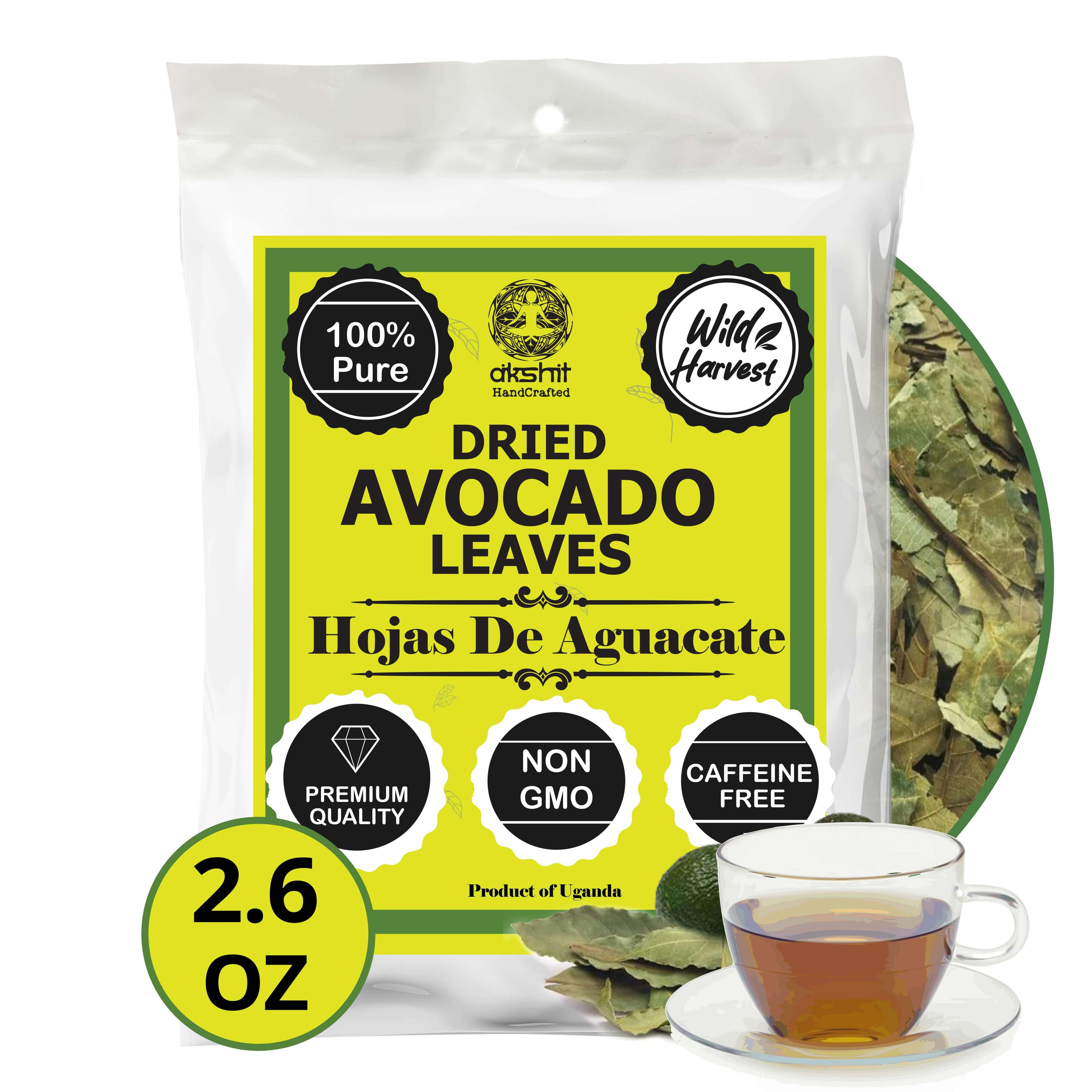 Dried Avocado Leaves, (Hojas De Aguacate) - 2.6oz (75gm). Makes 28 cups Akshit