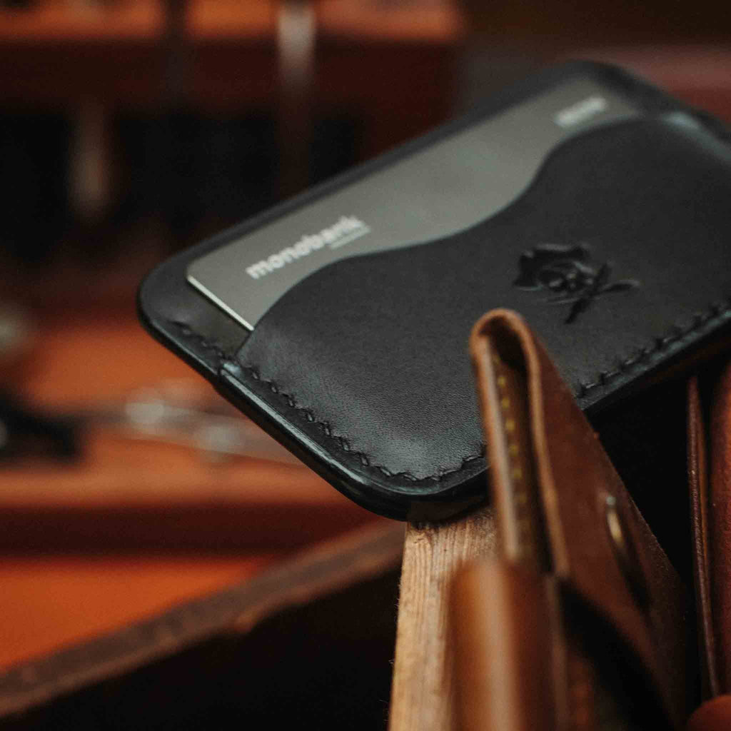 Minimalist Wallet - Drunken Boatswain v2 | Slim Leather | EDC Pirate Goods