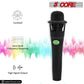 5 CORE XLR Dynamic Metal Mic Audio, Ideal for Singing, Captures Source Sound, Sturdy & Durable, Includes XLR Cable - MIC CROWN