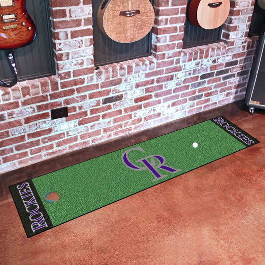 MLB - Colorado Rockies Putting Green Runner 18"x72"