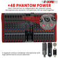 5 Core Audio Mixer DJ Equipment Digital Sound Board Karaoke XLR Mixers Professional 16 Channel Bluetooth USB w Effects for Recording Music Studio PC Podcast Instruments Consola De Sonido - MX 16CH