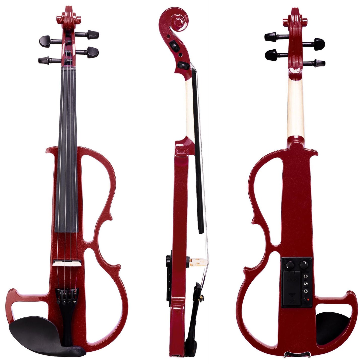 4/4 Violin Electric Violin(right hand)Red