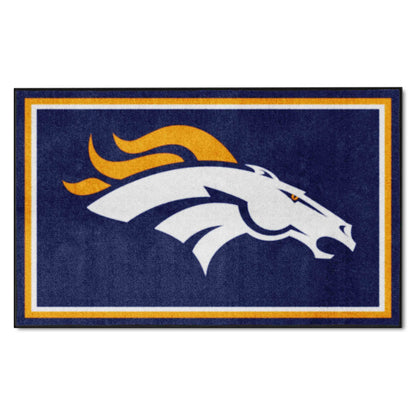 NFL - Denver Broncos 4'x6' Rug