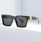 Oversized Square Sunglasses Women Luxury Brand Sunglasses Women Mirror Sun Glasses For Men Eyewear