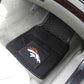 NFL - Denver Broncos 2-pc Vinyl Car Mats 17"x27"