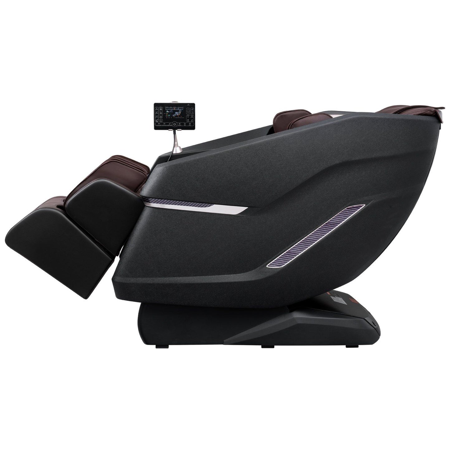 VEVOR Massage Chair with Flexible SL-Track, Full Body Zero Gravity Recliner, 10-18 Auto Modes, 3D Shiatsu, Heating, Bluetooth Speaker, Airbag, Foot Roller, and Touch Screen