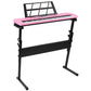 61 Keys Digital Music Electronic Keyboard Electric Musical Piano Instrument Kids Learning Keyboard w/ Stand Microphone