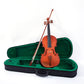 Glarry GV101 4/4 Acoustic Matt Violin Case Bow Rosin Strings Shoulder Rest Tuner Natural