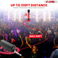 5 Core Wireless Microphones Pair UHF Professional Handheld Microfonos Inalambricos Dual Cordless Mic System for Karaoke Singing Wedding DJ Party Speech Church - WM UHF 02