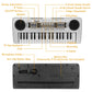 37 Keys Digital Music Electronic Keyboard Electric Piano Musical Instrument Kids Learning Keyboard with Microphone for 3-10 Year Old Kids Girls Boys