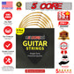 5 Core Guitar Strings Acoustic Pure Phosphor Bronze Guitar Strings .010-.048 Best Guitar Strings Acoustic 6 String set GS AC BZ