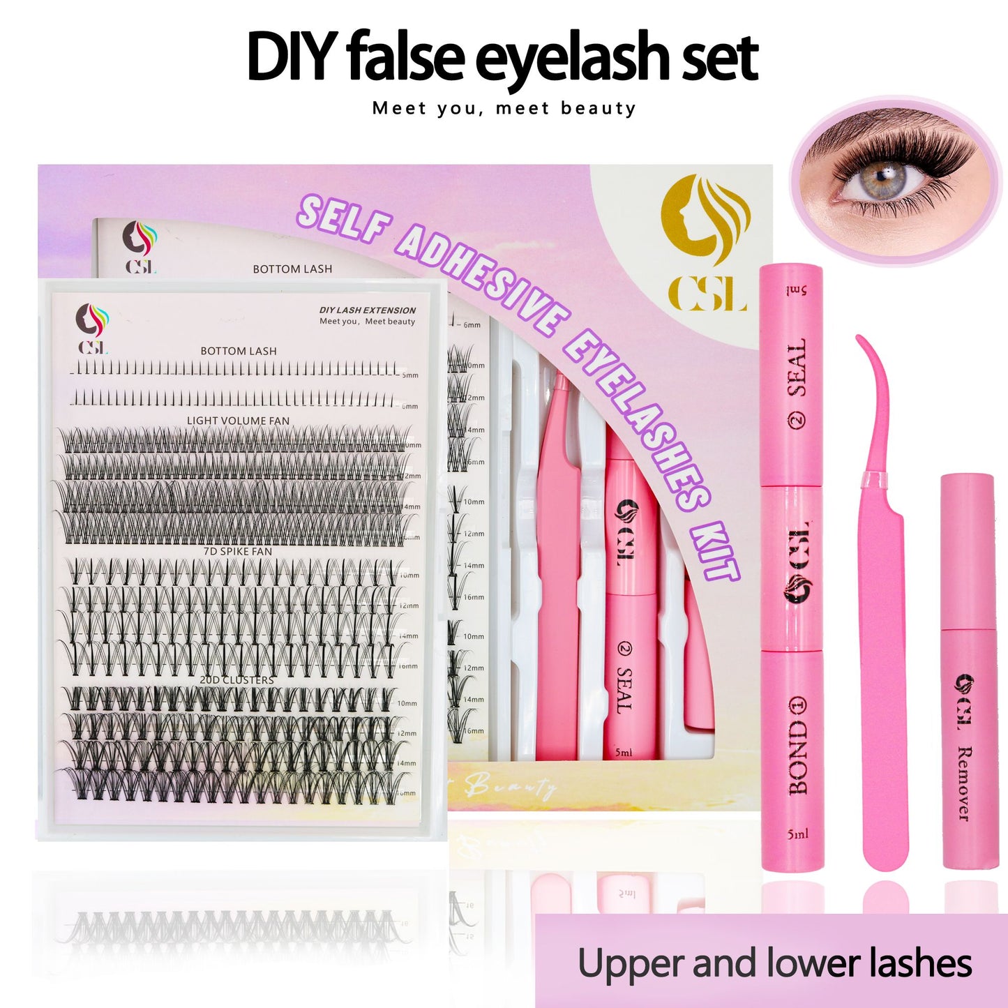 DIY False Eyelash Set - Meet You, Meet Beauty