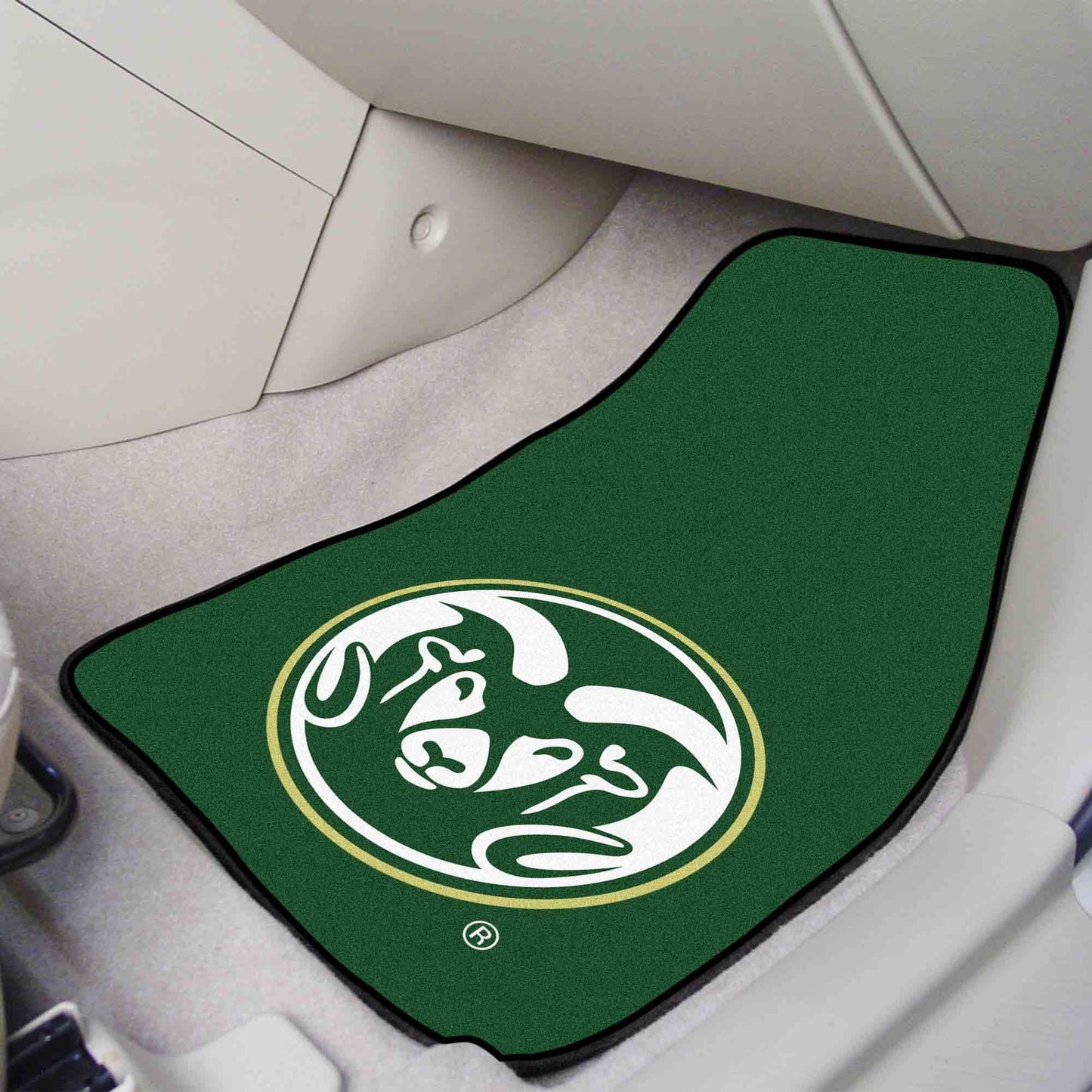 Colorado State 2-pc Carpeted Car Mats 17"x27"