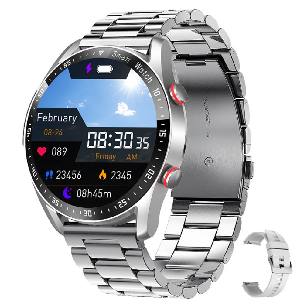 New ECG+PPG Bluetooth Call Smart Watch Men Smart Clock Sports Fitness Tracker Smartwatch For Android IOS PK I9 Smart Watch Core Sports & Fitness