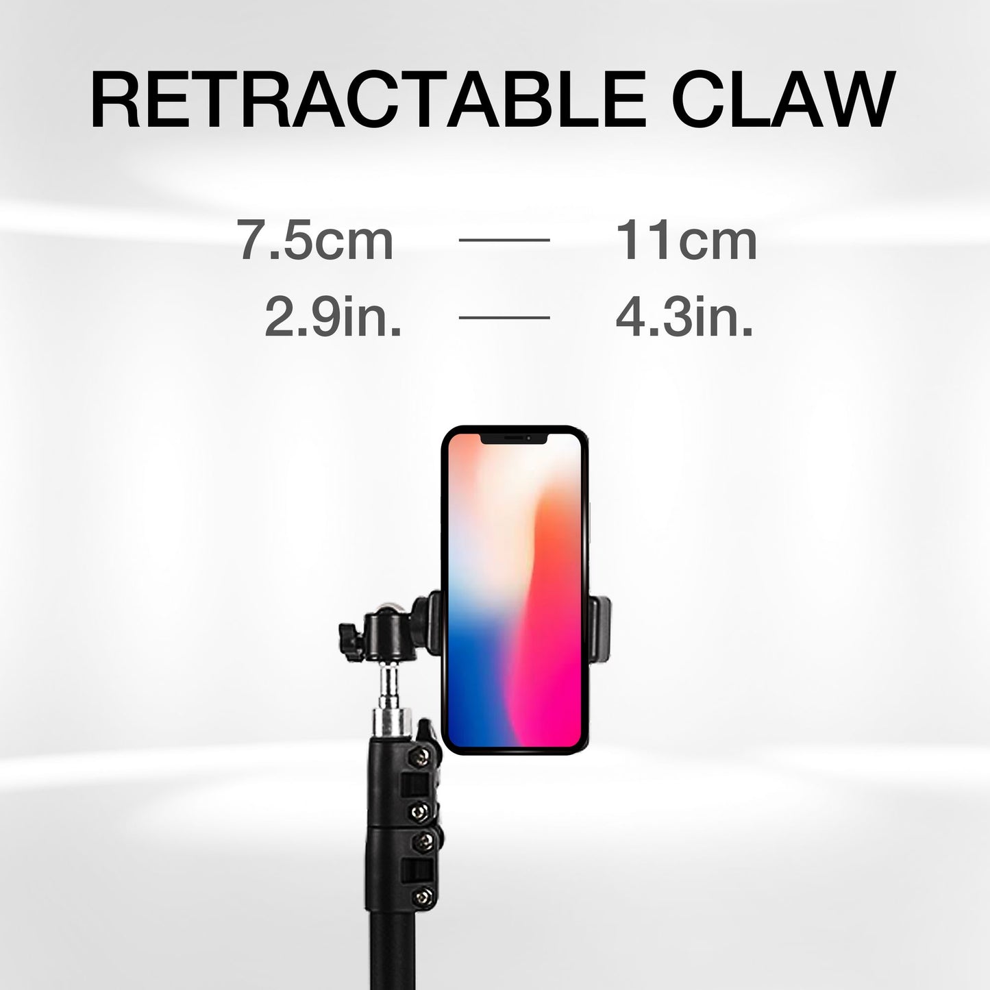 78in Phone Tripod Stand, Extendable and Lightweight Frosted Tripod Stand Cell Phone Mount Holder Wireless Remote for iPhone & Android Phone Photography, Video Recording, Vlogging